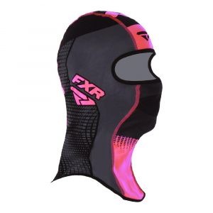 Подшлемник балаклава FXR Shredder Tech Black/Char/Elec Pink 201634-1094