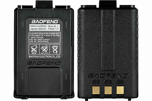 Аккумулятор для рации Baofeng, черный, BL-5-1800, UV-5R