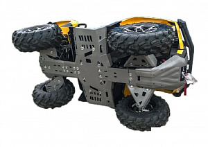 444.7202.1 Защита днища Rival AL комплект для квадроциклов Can-Am Outlander G2 2013-2016"