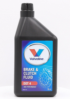 883461 VALVOLINE Тормозная Жидкость DOT 4 Brake & Clutch Fluid 1 Литр 883429, 883464 