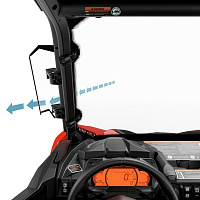 715008632 Дефлекторы боковые ветрового стекла для квадроциклов Can-Am Maverick Sport / Trail - фото товара BoonDocker