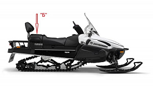 Чехол ремонтный комплект перетяжки пассажирского сиденья Yamaha Viking Professional VK10