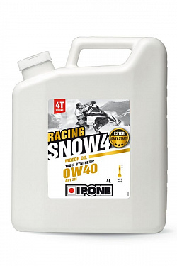 800183 Масло моторное синтетическое для снегоходов IPONE SNOW RACING 4T 0W40 4 литра