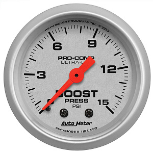 4302 AUTO METER Boost Gauge Механический Датчик Давления Наддува  