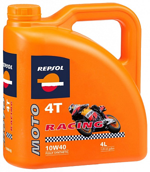 Масло моторное синтетическое REPSOL MOTO RACING 4T 10W40 4 литра