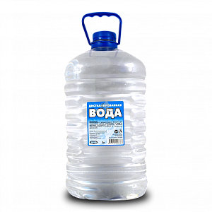 Вода дистиллированная 5 литров