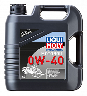 2261 Масло моторное cинтетическое для снегоходов Liqui Moly Snowmobil Motoroil 0W40 4 литра