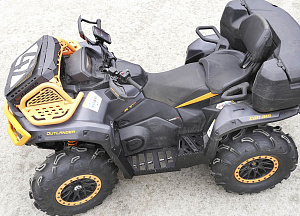 20.00.24.02 Подножки KTZ для квадроциклов BRP Can-Am Outlander G3 MAX XTP 1000 2025 версия "Спорт"