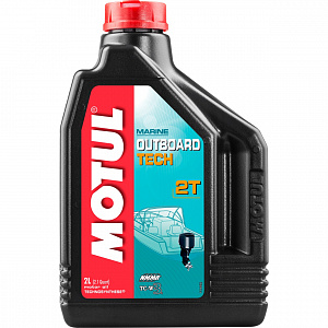 101726 Масло моторное полусинтетическое MOTUL OUTBOARD TECH 2T 2 литра