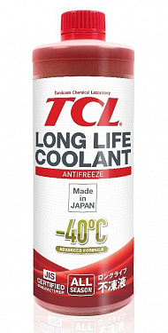 Антифриз TCL LLC Long Life Coolant красный -40°C 1 литр LLC33121