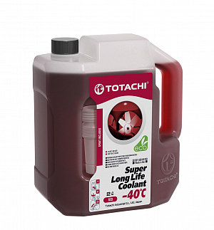 Антифриз TOTACHI SUPER LONG LIFE COOLANT красный -40°C 2 литра