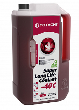Антифриз TOTACHI SUPER LONG LIFE COOLANT красный -40°C 5 литров