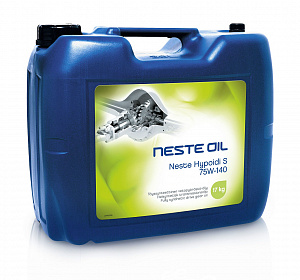 Масло трансмиссионное NESTE HYPOID S75W140 GL-5 100% синтетическое, 20 литров