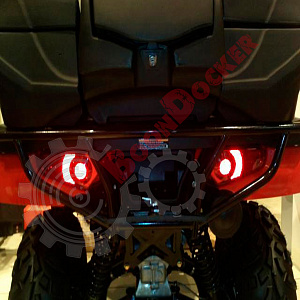 Бампер задний усиленный Polaris Sportsman 400-800 до 2012 года