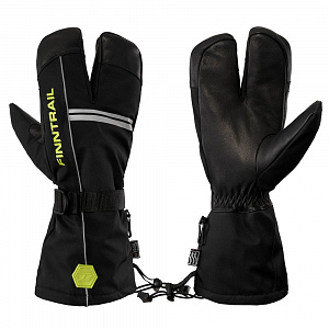 Перчатки Finntrail Lobster 2800 GraphiteYellow_N размер XL
