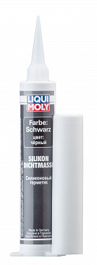 7639/6177 Силиконовый герметик черный Liqui Moly Silicon-Dichtmasse schwarz 80 ml