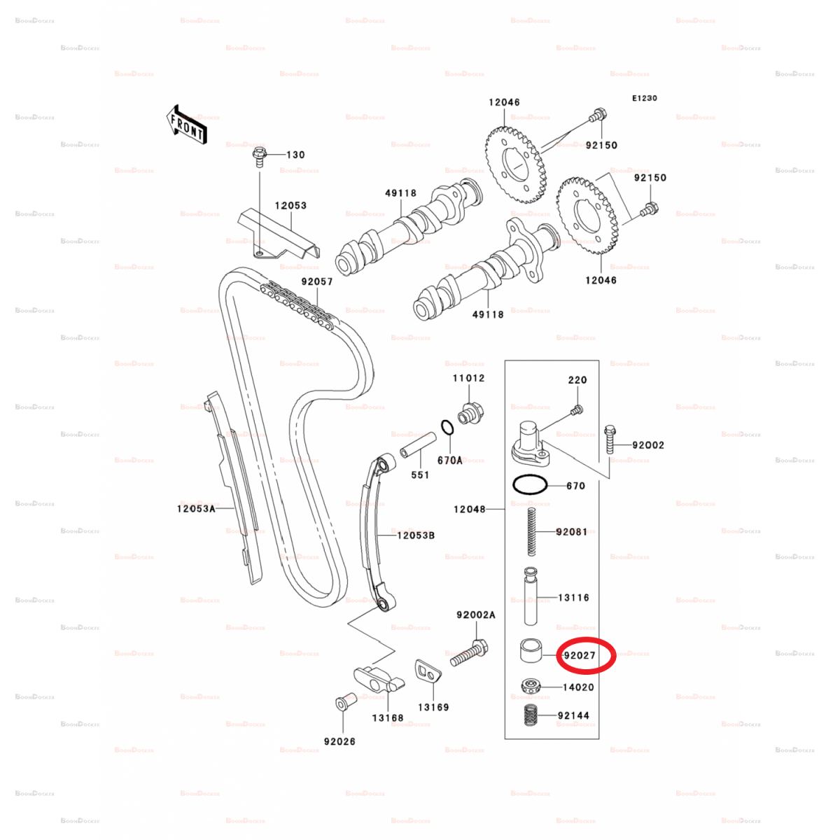 92027-1240 Втулка 92027-1240 - фото товара BoonDocker