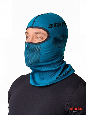 Подшлемник балаклава Starks Light Smooth изумруд, размер L-XL