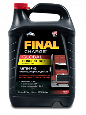 RFXE5B10L Антифриз PEAK FINAL CHARGE 1 литр
