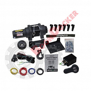 AC-12025 Лебедка для квадроцикла 3500 LBS Black Edition AC-12025