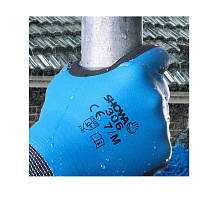 Перчатки защитные SHOWA Hold Durable 306 (Blue, M) - фото товара BoonDocker