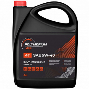 779291P POLYMERIUM Масло Моторное Синтетическое Всесезонное XPS 4T 5W40 Для BRP Ski Doo 4 Литра 779290, 779291, 293600122, 619590112, 779134 