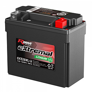 Аккумулятор RDrive CYLITHIUM 12V/30Ah обратная -/+ 175х87х155 mm GYZ20XL-Li