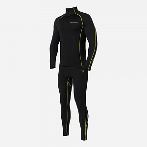 ТЕРМОБЕЛЬЁ FINNTRAIL SUBZERO BLACK 6210, комплект, размер XXXL