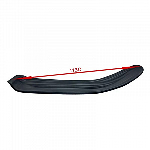 Накладка расширитель лыжи №9 1200X300X6 для металлической лыжи Yamaha VK 540 III