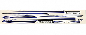 Реплика оригинальных наклеек Arctic Cat Bearcat 570XT 2012 BLUE