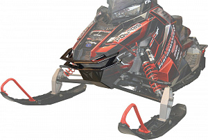 241-26421RB Бампер передний черный для снегоходов Polaris AXYS PRO RMK 1019636-458/2880486-458/1019636-0671019636 