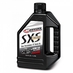 30-21901 MAXIMA RACING OILS Масло Моторное Четырехтактное Синтетическое 1 Литр SxS Engine Full Synthetic 10W50