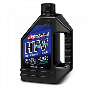 30-86901 MAXIMA RACING OILS Масло Моторное Четырехтактное Синтетическое 1 Литр ATV FULL SYN 5W50