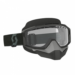 Очки Scott SPLIT OTG Snow Cross черные прозрачная линза SC_285543-0001043