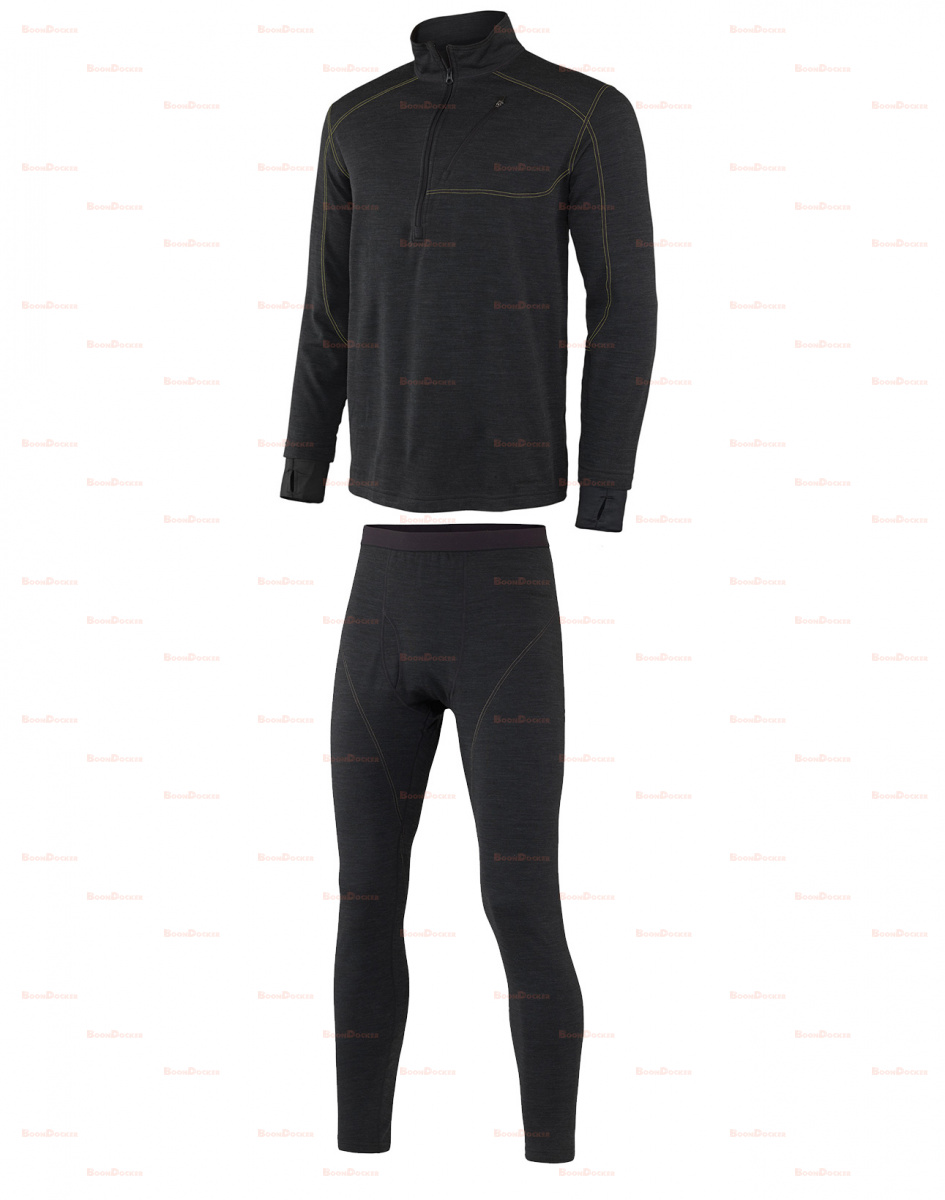 Костюм Terramar Thermawool Half-zip размер L - фото товара BoonDocker