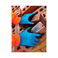 Перчатки защитные SHOWA Hold Durable 306 (Blue, M) - фото товара BoonDocker