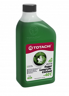 Антифриз TOTACHI SUPER LONG LIFE COOLANT зеленый -40°C 1 литр