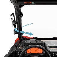 715008632 Дефлекторы боковые ветрового стекла для квадроциклов Can-Am Maverick Sport / Trail - фото товара BoonDocker