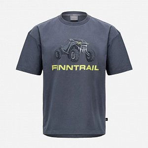 ФУТБОЛКА FINNTRAIL BUGGY 6716 DARKGREY, размер XXL