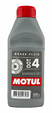 113458 Тормозная жидкость MOTUL DOT 4 Brake Fluid 500 мл