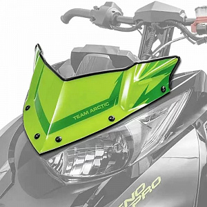 7639-693 Стекло ветровое зеленое для снегоходов Arctic Cat M800 7639-692/7639-694