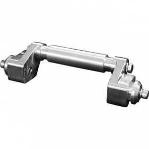 300-3050-01 TKI Offset Axle 2 Wheel Ось Для 2ух Натяжных Роликов С Отступом 1" Серебристая TKI-A1002 