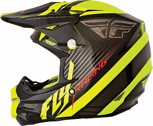 Шлем Fly Racing F2 Carbon Fastback черно/желтый размер XL 73-4114X