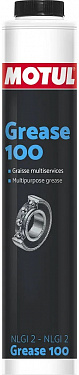 108653 MOTUL Grease 100 Смазка Универсальная Пластичная Литиевая Для Подшипников KP 2 K-30, NLGI 2 Синяя 400 МЛ