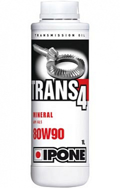 800194 Масло трансмиссионное минеральное IPONE TRANS4 80W90 1 литр