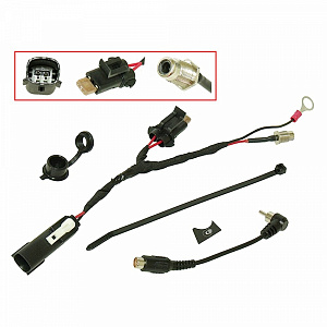 SM-01604 Провода для подключения обогрева шлема для снегоходов Ski-Doo REV G4 860201283
