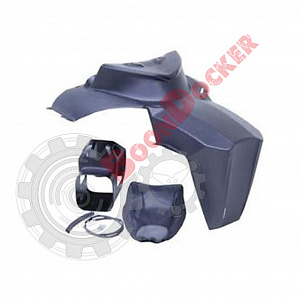 241-03501 Панель капот передний облегченный черный для снегоходов Arctic Cat M800/8000 2012-2016" ACMF250-BK 