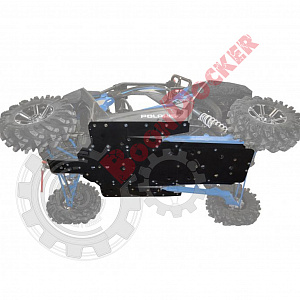 FSP-P-RZRXPT Защита днища пластиковая Polaris RZR 1000 EFI 2014-2017 FSP-P-RZRXPT