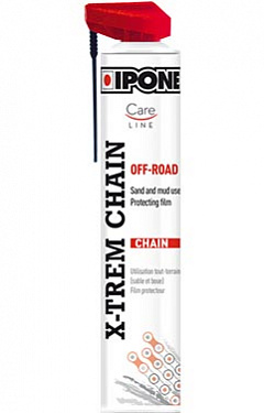 80016 Смазка цепи спрей IPONE X-Trem Chain OFF-Road 750 ml