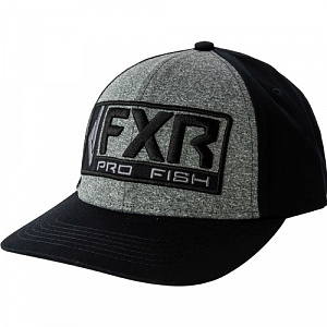 Бейсболка кепка FXR Pro Fish Hat Grey/Heather/Black 201918-0710